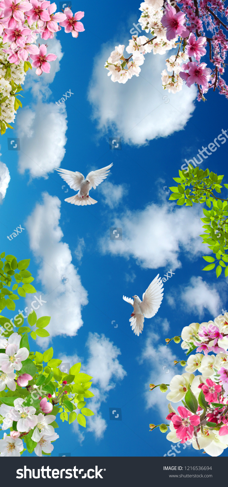 Dán trần hình hoa lá MDT-260